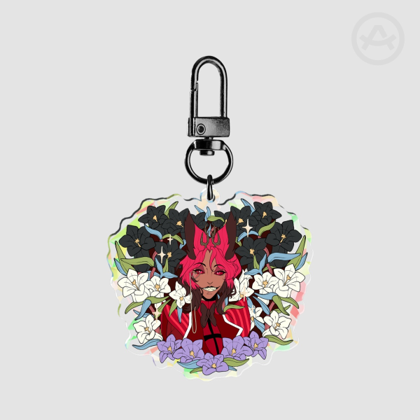 Heart of Ace flowers Alastor