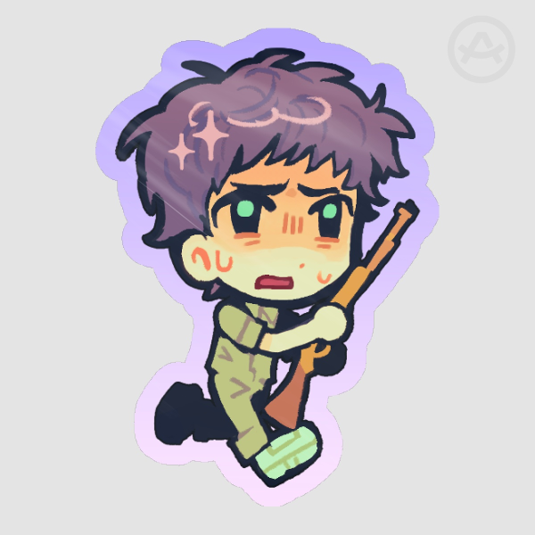 Levi from Fear & Hunger 2: Termina Glossy Sticker
