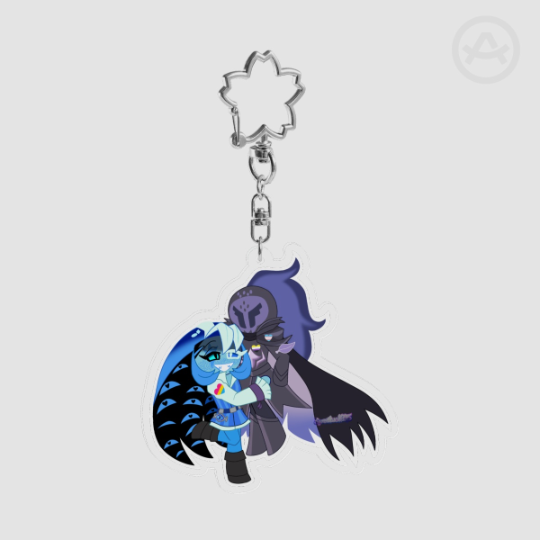 LGBTQ Shadow Milk Cookie x Silent Salt Cookie Keychains