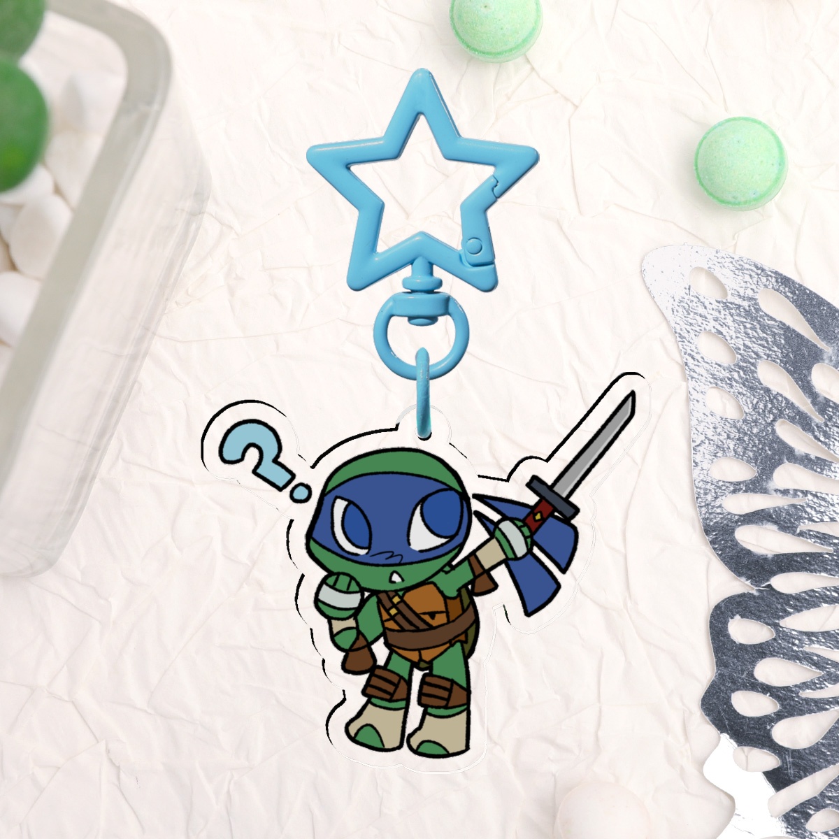 Chibi 12' Leo - Acrylic Keychains