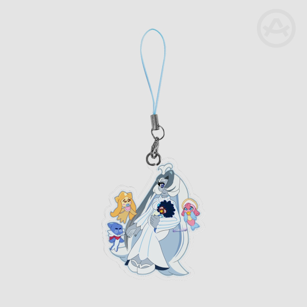Blue Whale Cookie Keychains