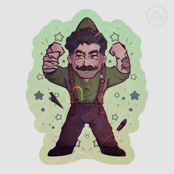 Dispatch Punch Up STICKER