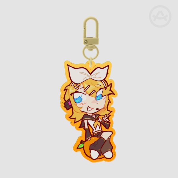 Colored Kagamine Rin Keychain