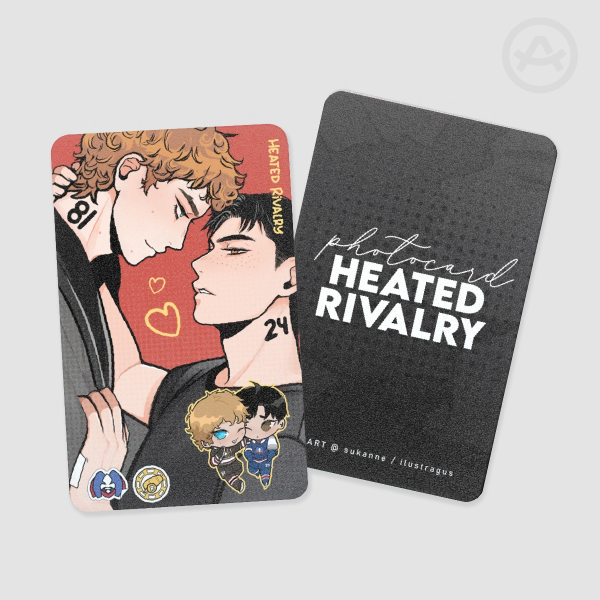 Heated Rivalry Holographic Photocards