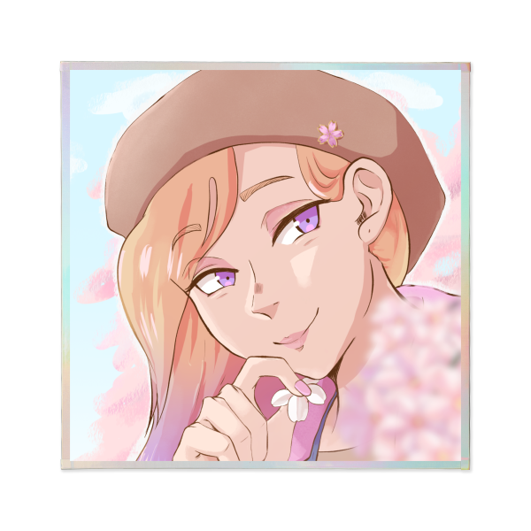 [TWST] Vil Schoenheit Sakura Art Board [Birthday Series]