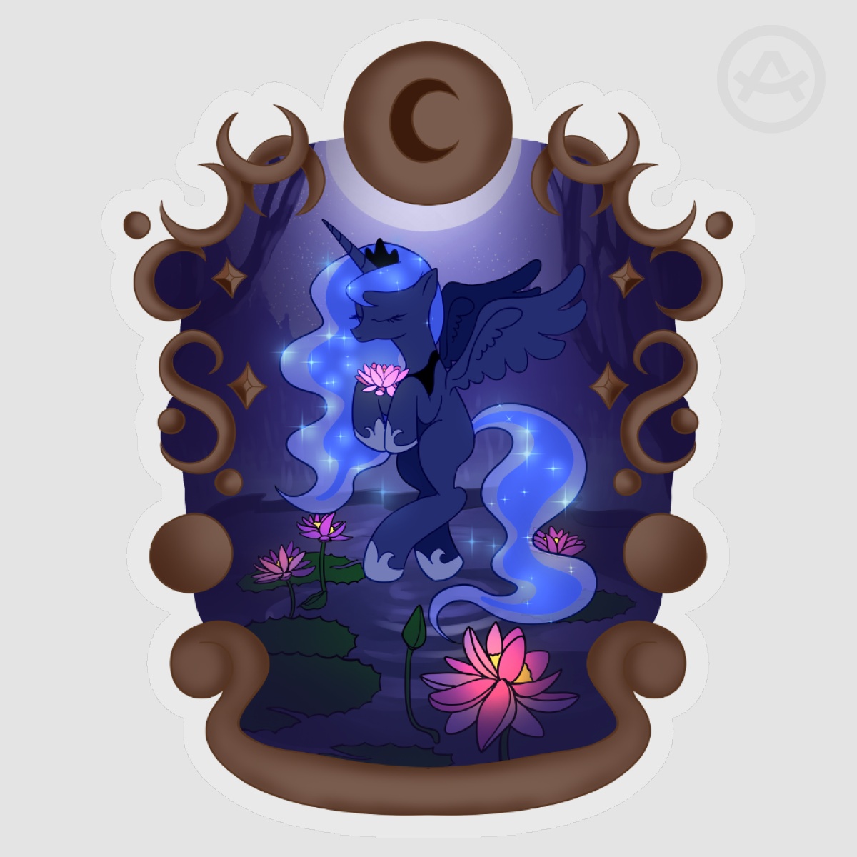 Garden Series | Luna | Sticker