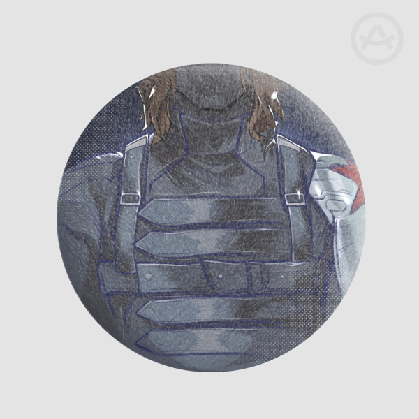 Winter Soldier - Plush Badges