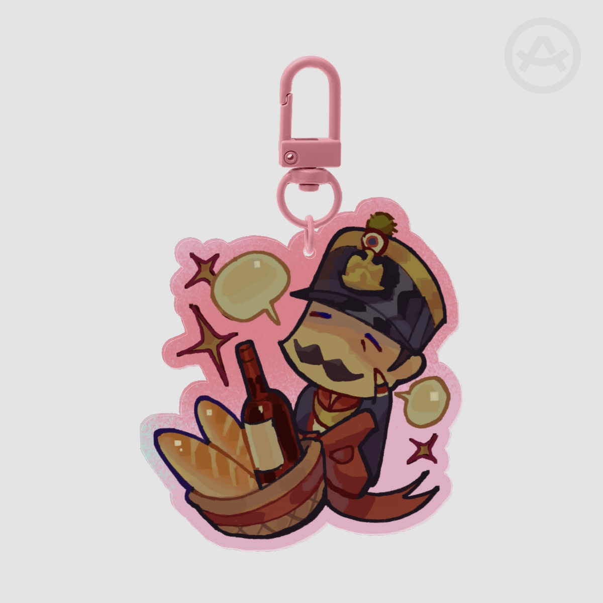The Better French Napoleonic War Soldier Keychain
