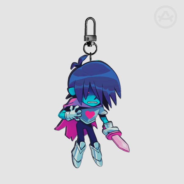 Kris Deltarune Double Sided Charm