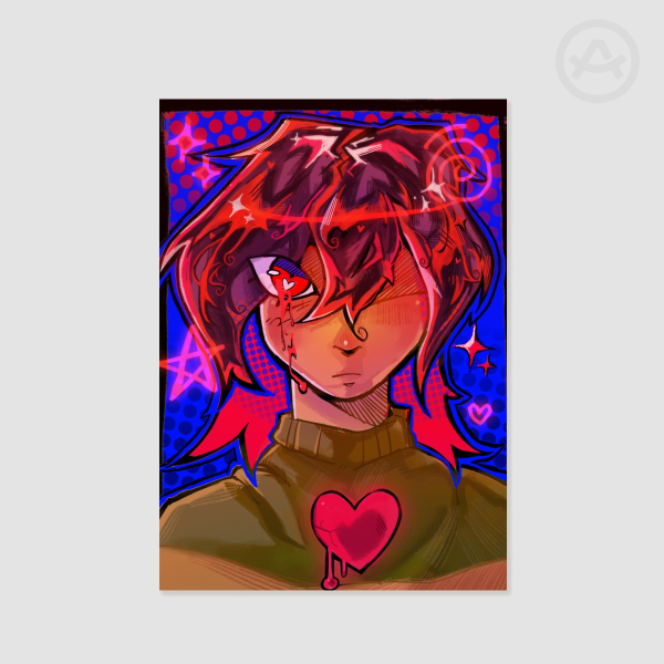 Kris Deltarune Print