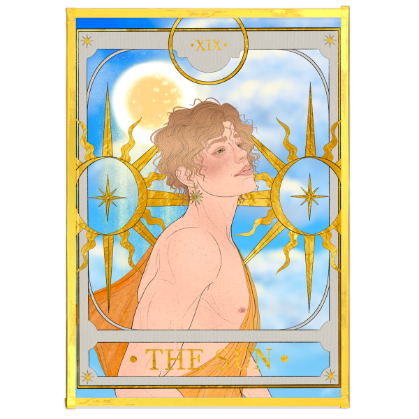 The Sun - Art Board (Gold)