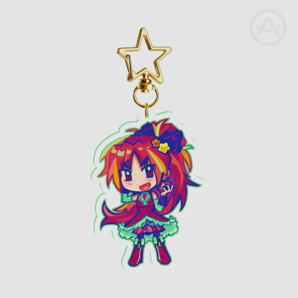 Kyoko Sakura Acrylic Keychain / Madoka Magica