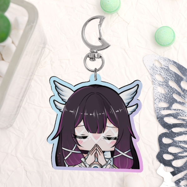Columbina [Genshin] - Rainbow Acrylic Keychains