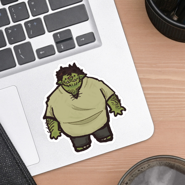 DnD Buck Wilde Sticker