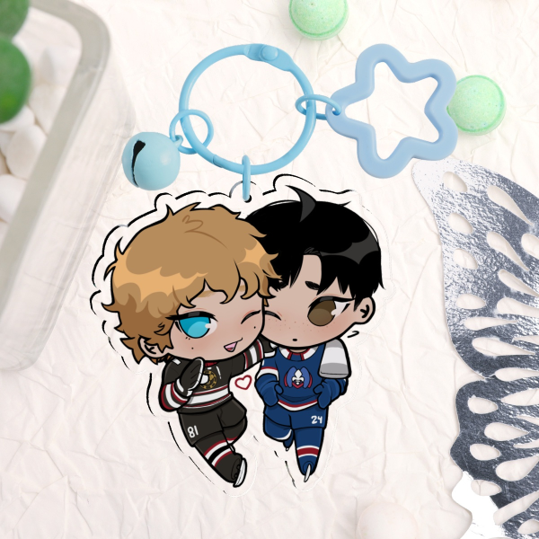 Heated Rivalry Acrylic Keychains