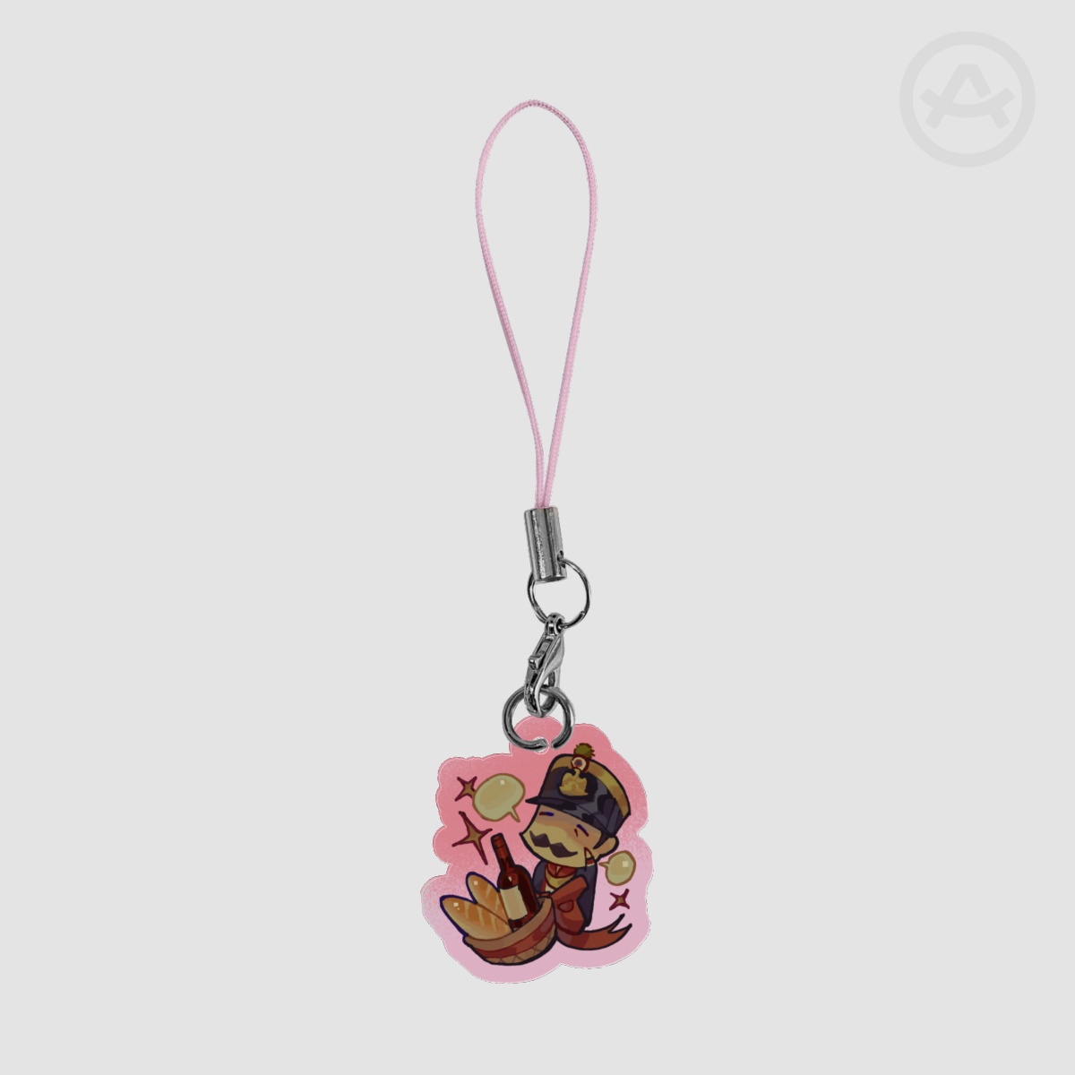 The Better French Napoleonic War Soldier Phone Charm