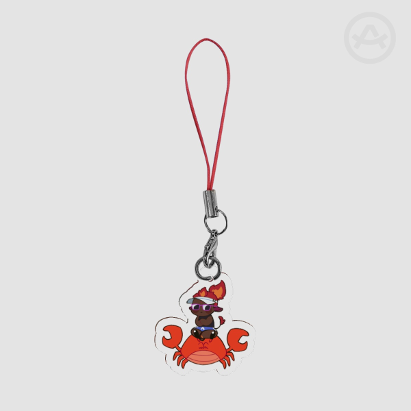redson sea creature phone charm