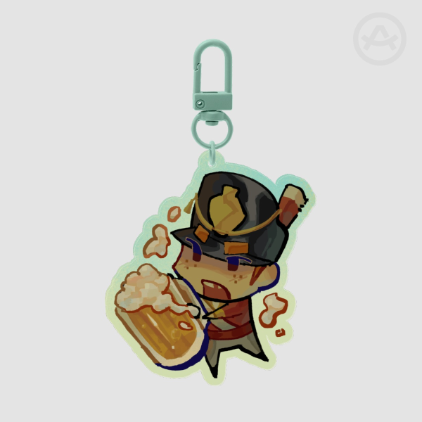 British Napoleonic War Soldier Keychain