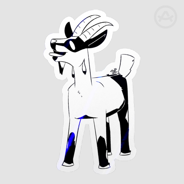 TWU: Goat Die Cut Sticker