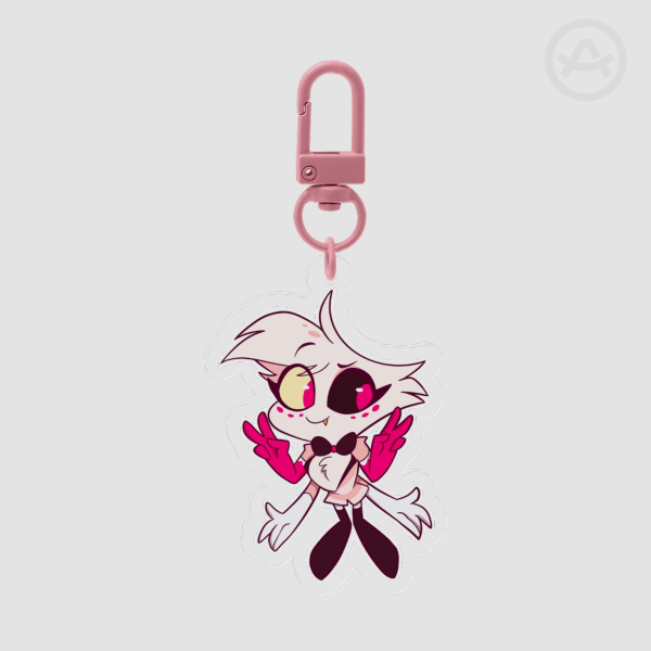 ⋆˙⟡ Angel Dust - Keychain - Hazbin Hotel ⋆˙⟡