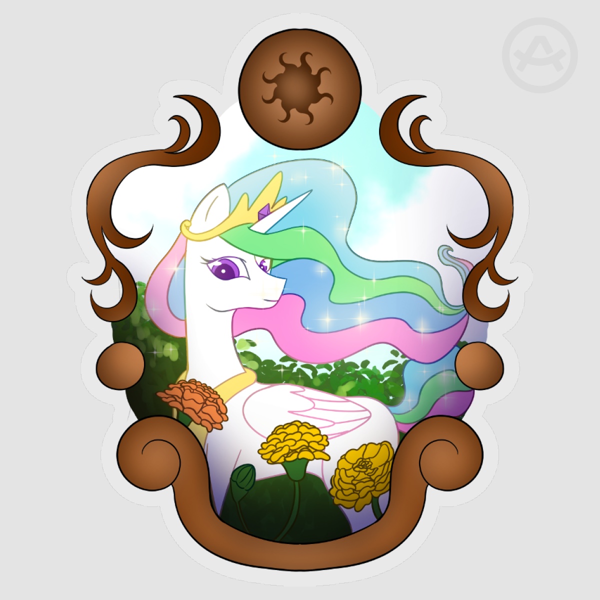 Garden Series | Celestia | Sticker