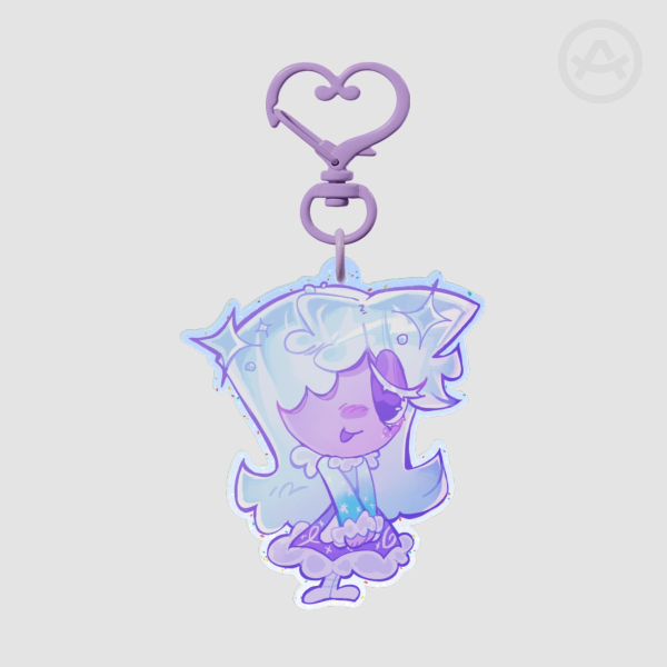Colored Ginger Keychain