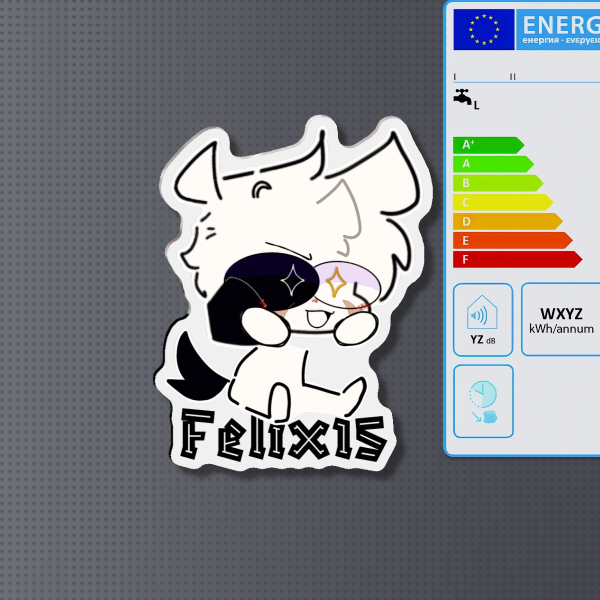 Felix15 Fridge Magnets - 2.36""(60mm)