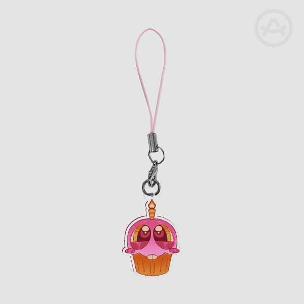 Chica’s cupcake fnaf phone charm