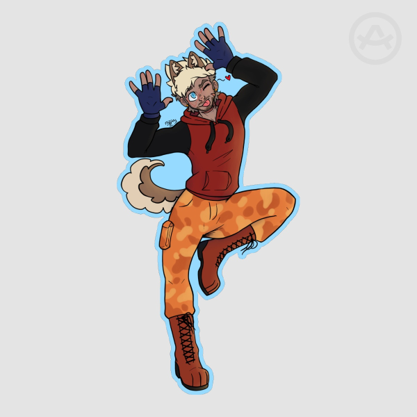 Dawning🔆Light Jackie Stickers