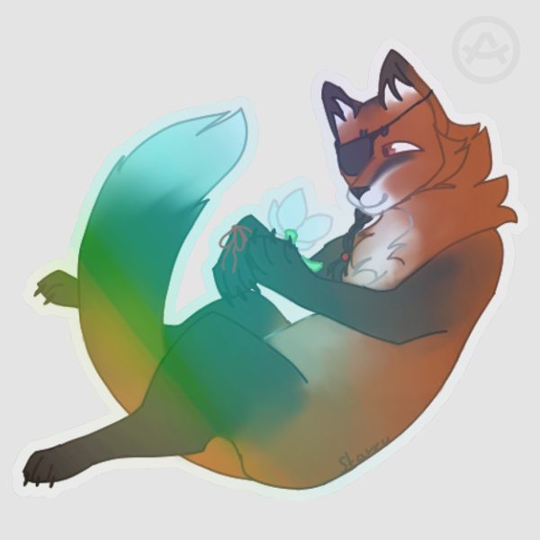 [TGCF] Rainbow PET Sticker | Fox Hua Cheng