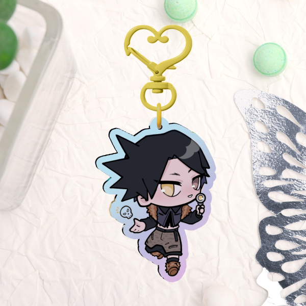 XLOV Haru Rizz Rainbow Acrylic Keychain