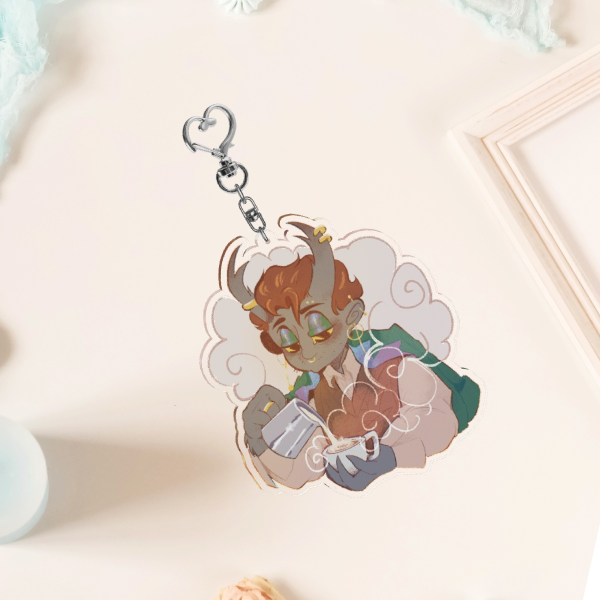 Bug Employees: Dogbane Beetle Keychain