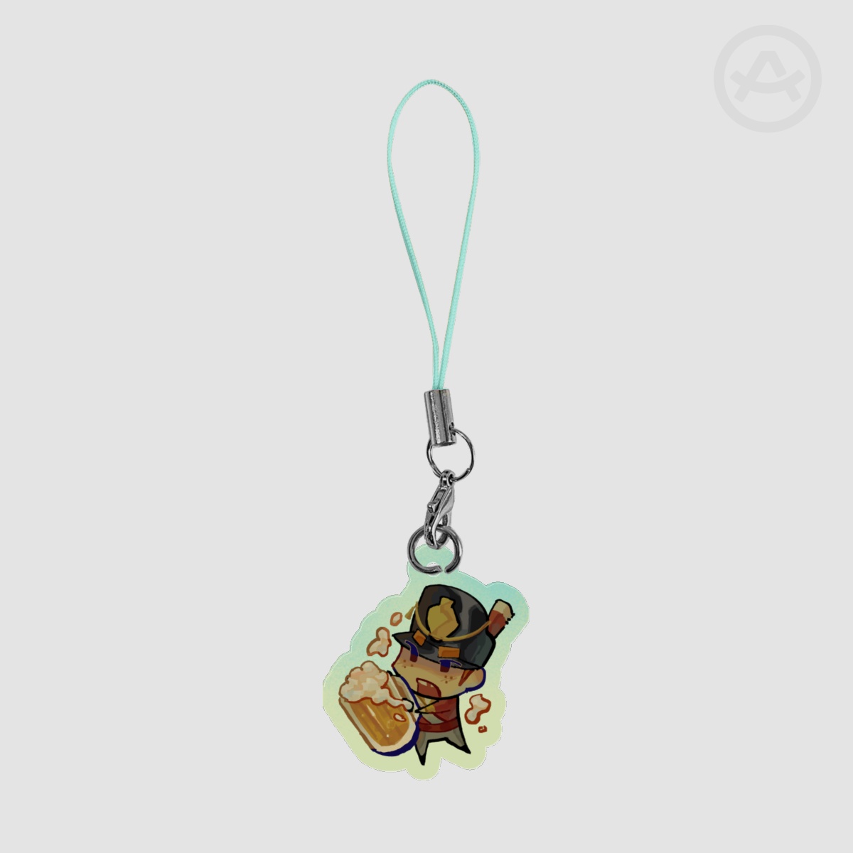 British Napoleonic War Soldier Phone Charm