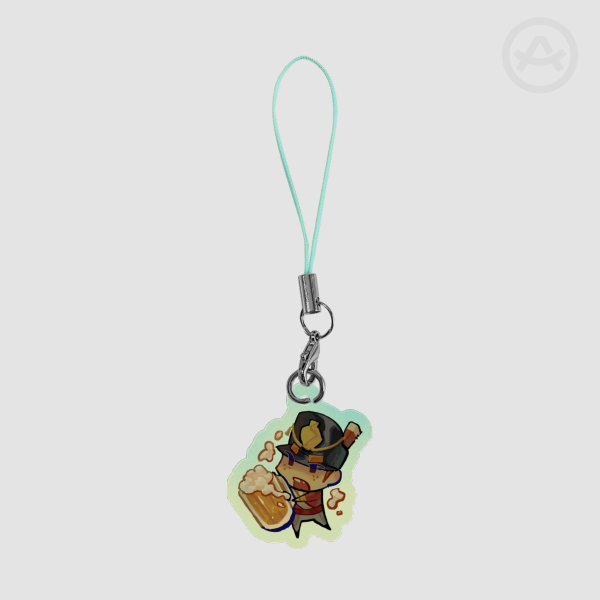 British Napoleonic War Soldier Phone Charm