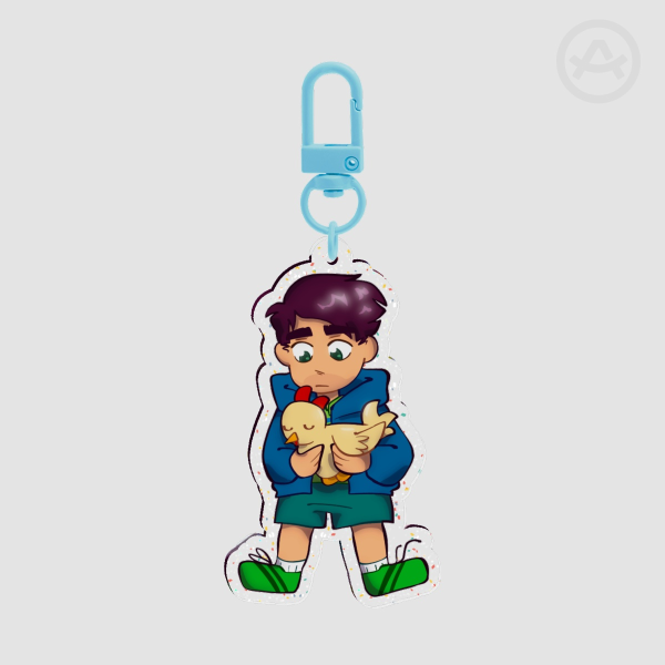 ⋆☆ Shane - Glitter Keychain - Stardew Valley ☆⋆