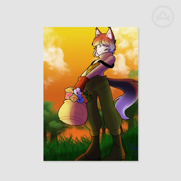 [OC] Farmer Zayven | 5x8 inch Poster