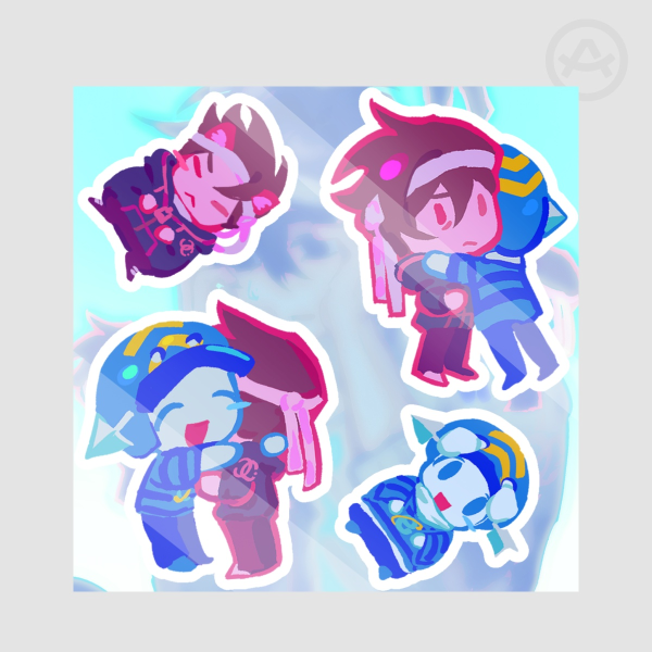 Roblox itzskeet_playz Matt and Skeet Sticker Sheet