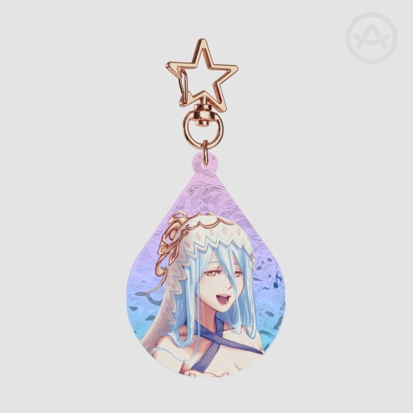 Azura Acrylic waves Keychains