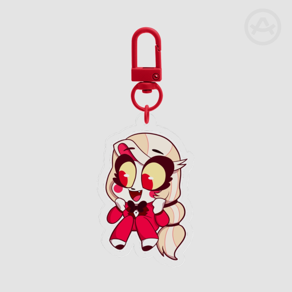 ⋆˙⟡ Charlie - Keychain - Hazbin Hotel ⋆˙⟡