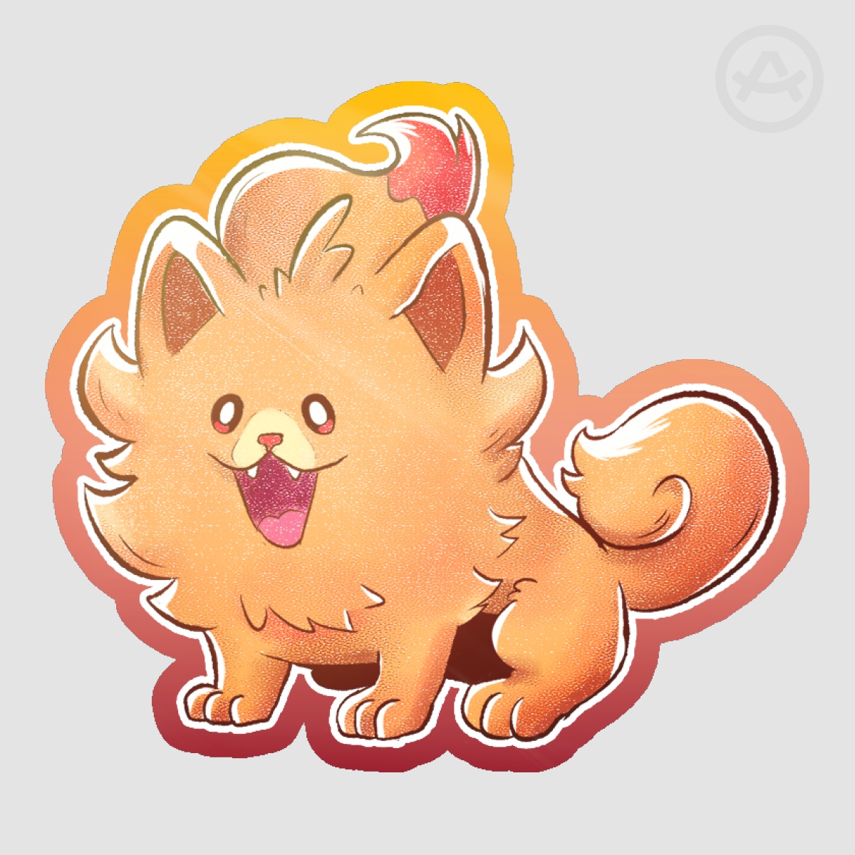 Pombon Sticker