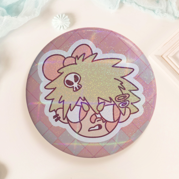 Katsuki Bakugo Bnha Round Badges (Button Pins)