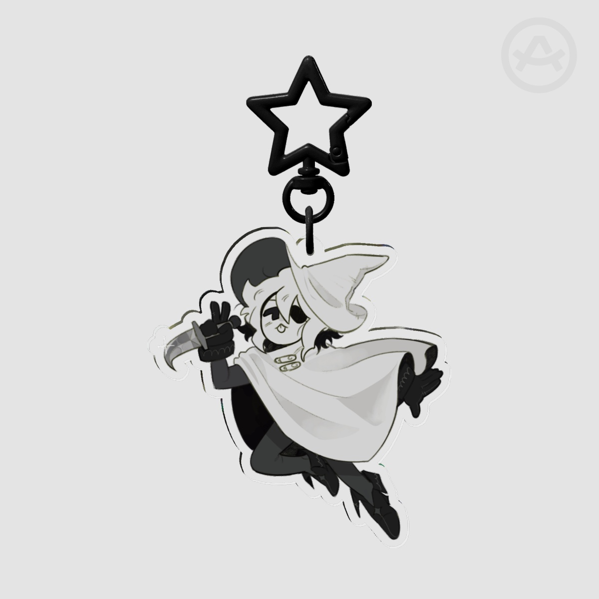 Siffrin | ISAT | Clear Acrylic Keychains
