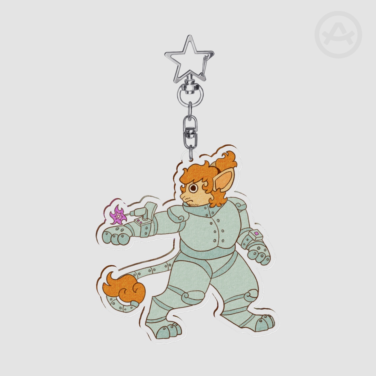 Medieval Davenport - Clear Acrylic Keychain