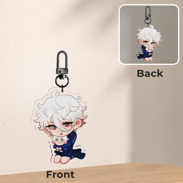 Nagi blue lock keychain!!