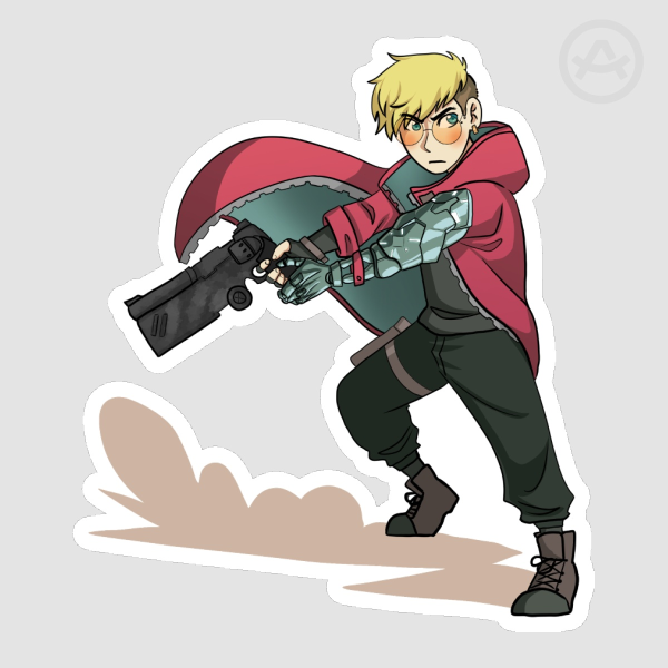 Trigun Vash Sticker
