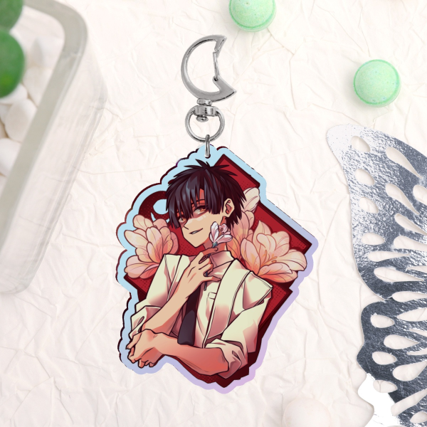 Yugi Sensei - Rainbow Acrylic Keychain