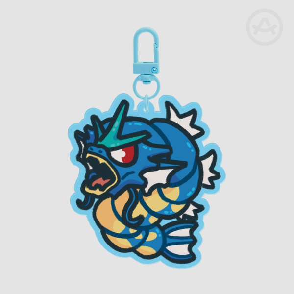 PKMN 130: Gyrados KEYCHAIN