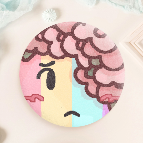 Tele Plush Badge