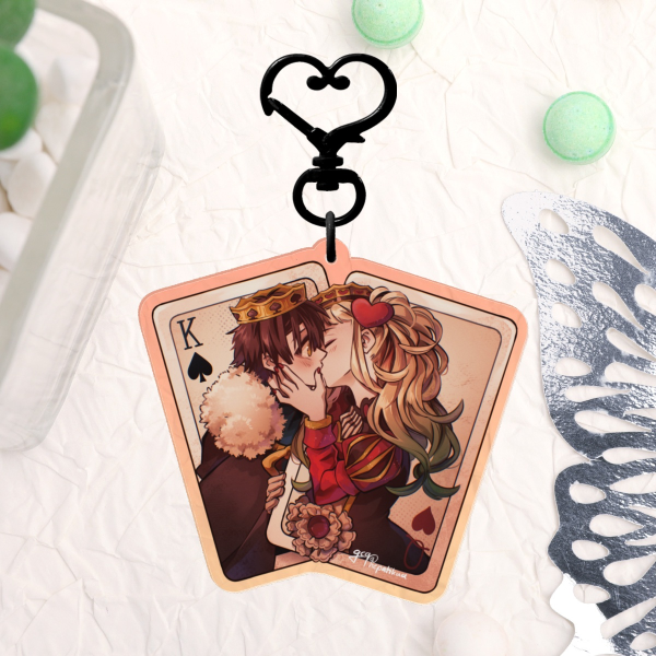 HanaNene Royal Card AU - Acrylic Keychain