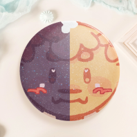Moonbloom Round Badge (Button Pin)